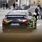 Der viertürige Mercedes-AMG GT auf Erprobungsfahrt // On-road t