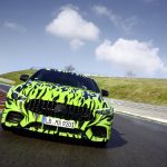 Der viertürige Mercedes-AMG GT auf Erprobungsfahrt // On-road t