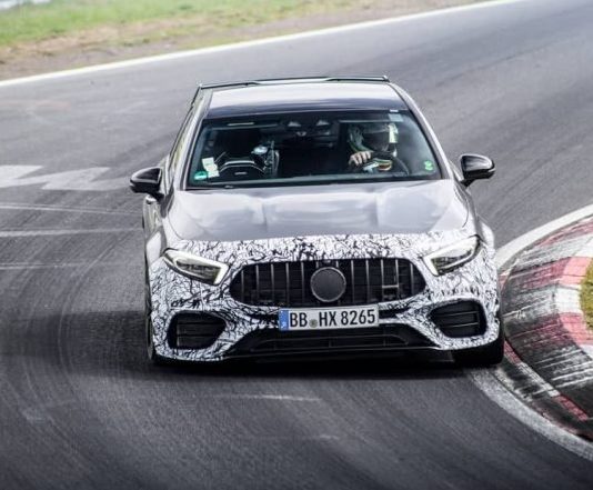Mercedes-AMG A45 sa 415 KS uhva?en na završnom testiranju