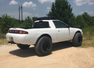 Nissan 240SX Silvia pretvoren u off-road pick-up vozilo