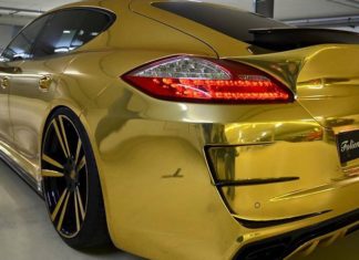 Njema?ki policajci zaplijenili zlatni Porsche Panamera