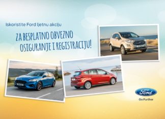 Ford Focus, C-Max ili EcoSport uz obvezno osiguranje i registraciju