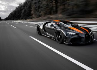 Bugatti Chiron prvi na svijetu probio granicu od 300 mph Bugatti Chiron Super Sport