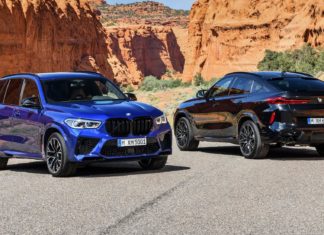 BMW X5 M i X6 M u izvedbi Competition jure skoro 300 km/h