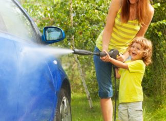 Kako održavati ?ist automobil i kada imate malu djecu?