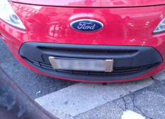 Rukom pisana registracija na kartonu ili papiru je kazneno djelo!