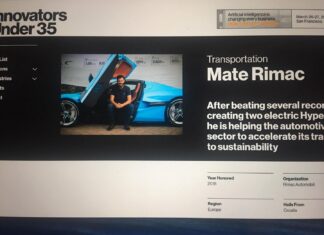 Mate Rimac mijenja svijet i jedan je od 35 najboljih europskih znanstvenika ispod 35 godina