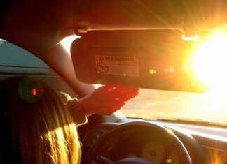 Kako smanjiti zasljepljivanje od sunca tijekom vožnje automobila?