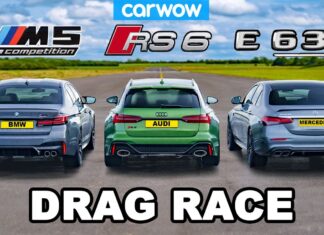 Video: Audi RS6 vs. BMW M5 vs. Mercedes-AMG E63 S