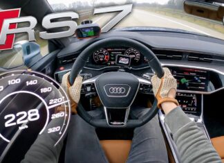 Video: Ovako Audi RS7 ubrzava autocestom