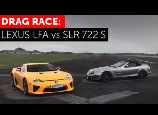 Video: Lexus LFA vs. Mercedes-Benz SLR McLaren