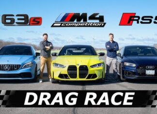 Video: Audi RS5 vs. BMW M4 Competition vs. Mercedes-AMG C63 S Coupe
