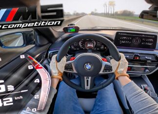 Video: BMW M5 Competition do 200 km/h ubrzva za manje od 10 sekundi