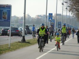 Na prostoru Športsko – rekreativnog centra Jarun održana je Preventivna akcija „Sigurno na biciklu“