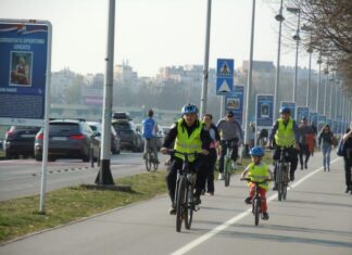 Na prostoru Športsko – rekreativnog centra Jarun održana je Preventivna akcija „Sigurno na biciklu“