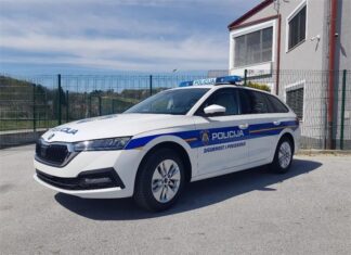 Policijski vozni park zanovljen za 522 vozila s policijskim obilježjima