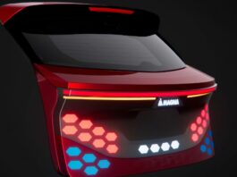 Cijeli stražnji kraj automobila kao jedno rasvjetno tijelo