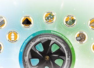 Continental je prvi proizvođač koji je lansirao seriju guma s vrlo visokim udjelom održivih materijala