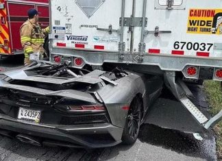 Prokletstvo ili prednost niskih superautomobila: Provjerite kako je završio ovaj “prebrzi” Lamborghini (VIDEO)
