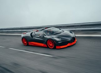 Bugatti W16 Mistral postavio je novi svjetski rekord u kategoriji automobila s otvorenim krovom