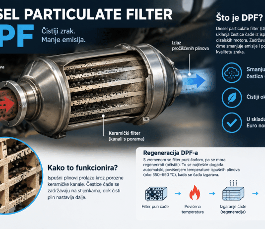 DPF filter: simptomi začepljenja, čišćenje i cijena zamjene
